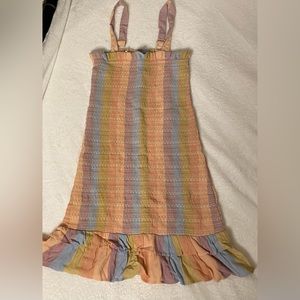 American Eagle smocked bodycon mini dress